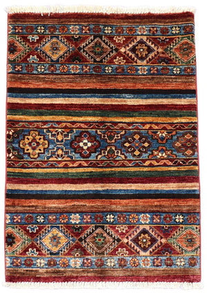 Alfombra Ziegler - 88 x 64 cm - rojo