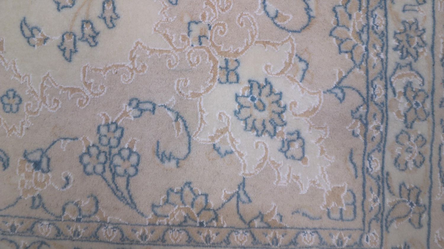 Alfombra persa - Nain - 332 x 206 cm - marrón claro