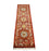 Alfombra de pasillo Alfombra Ziegler - 306 x 79 cm - rojo