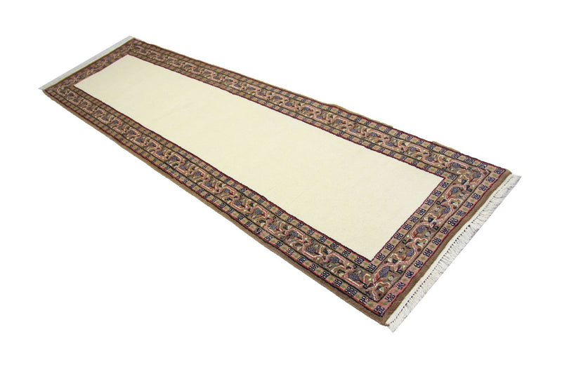 Alfombra de pasillo Alfombra persa - Mir - 295 x 85 cm - beige