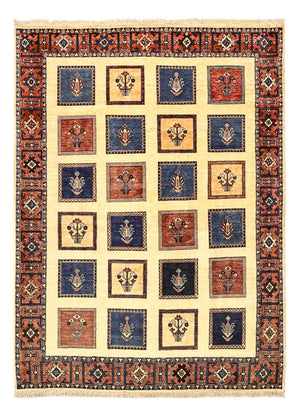 Alfombra Gabbeh - Persa Kashkuli - Real - 205 x 152 cm - multicolor