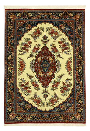 Alfombra persa - Clásica - 146 x 105 cm - crema