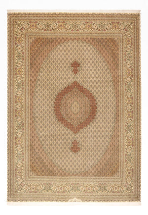 Alfombra Persa - Tabriz - Real - Real - 350 x 251 cm - arena