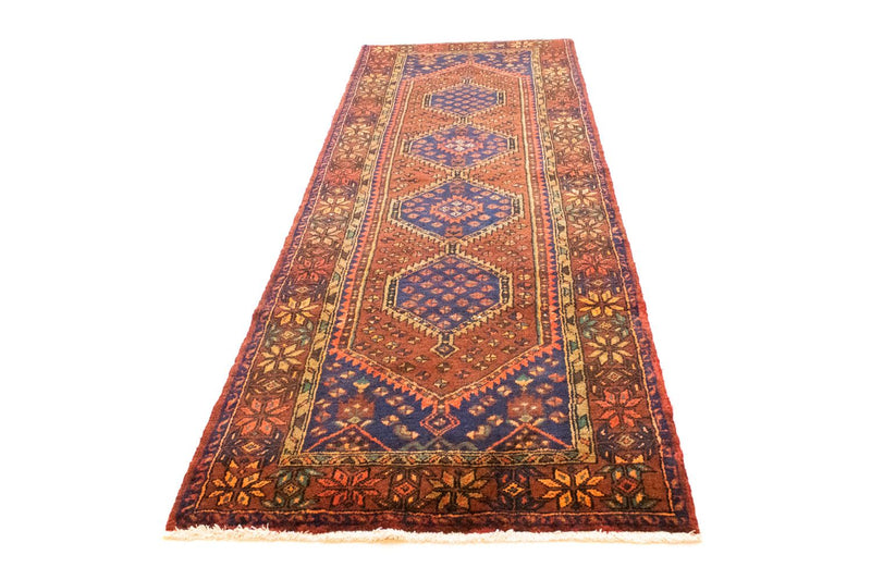 Alfombra de pasillo Alfombra persa - Nómada - 315 x 108 cm - azul