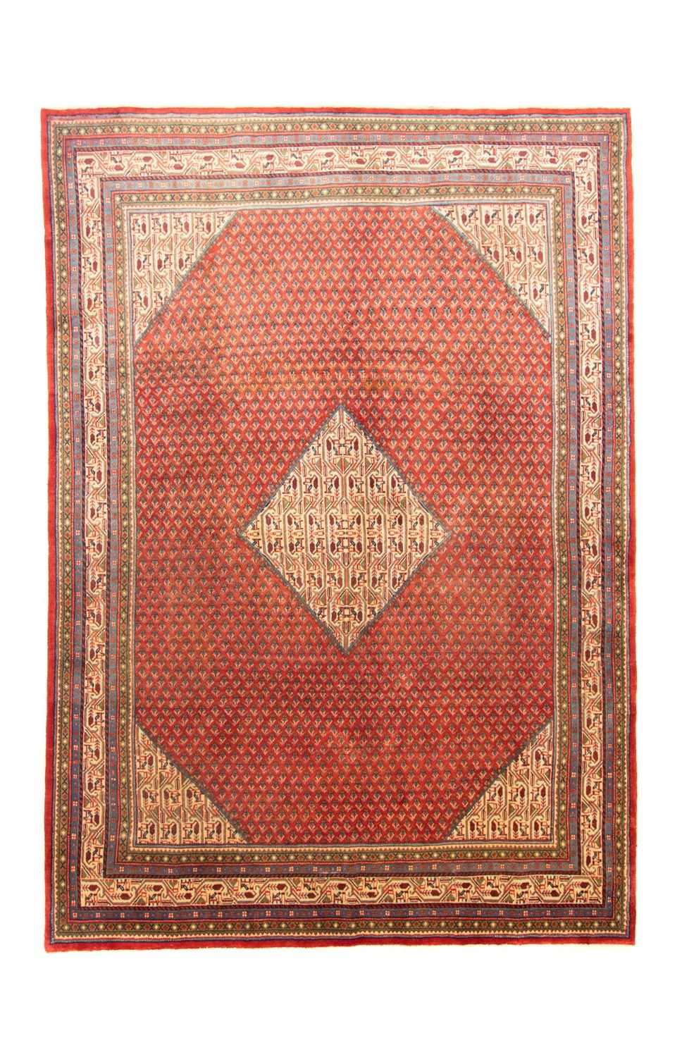 Alfombra persa - Mir - 314 x 217 cm - rojo