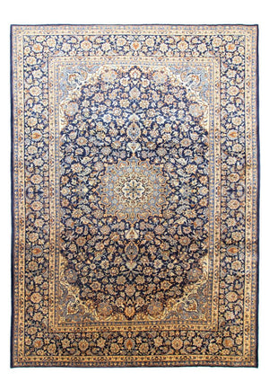 Alfombra persa - Clásica - 414 x 295 cm - azul