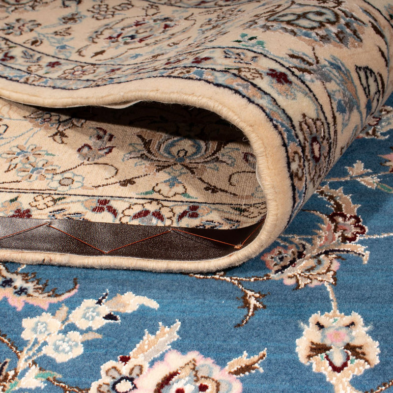Alfombra Persa - Nain - Prima - 233 x 155 cm - azul oscuro