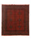 Alfombra afgana - Kunduz - 199 x 152 cm - rojo