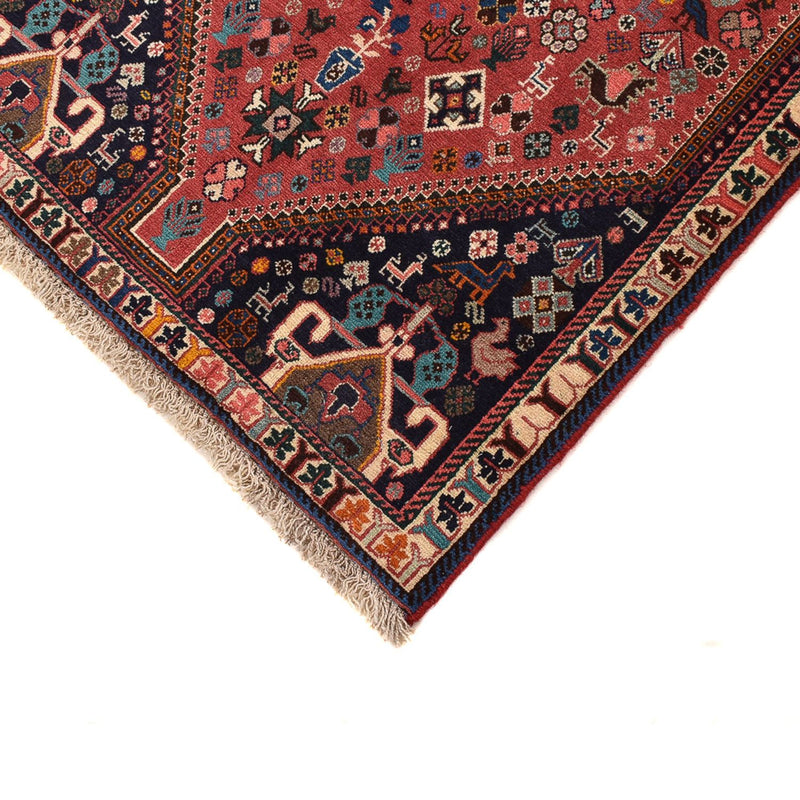 Alfombra de pasillo Alfombra Gabbeh - Persa Kashkuli - 296 x 80 cm - rojo