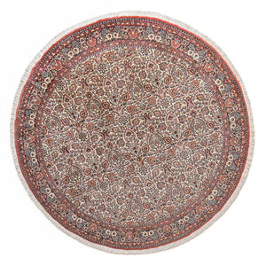 Alfombra persa - Bidjar redondo  - 250 x 250 cm - óxido