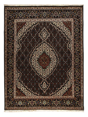 Alfombra Persa - Tabriz - Real - 205 x 152 cm - antracita