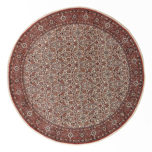 Alfombra persa - Bidjar redondo  - 300 x 300 cm - óxido