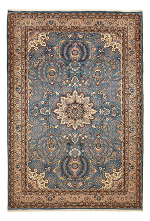 Alfombra persa - Nómada - 288 x 204 cm - azul marino