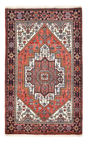 Alfombra persa - Nómada - 123 x 76 cm - rojo