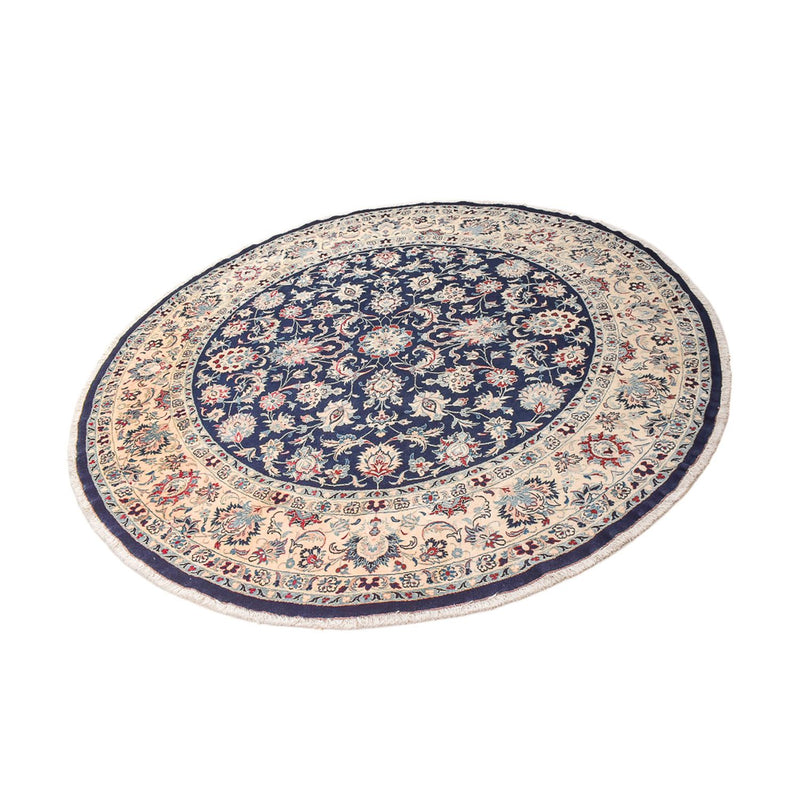 Alfombra persa - Clásica - 235 x 235 cm - azul oscuro