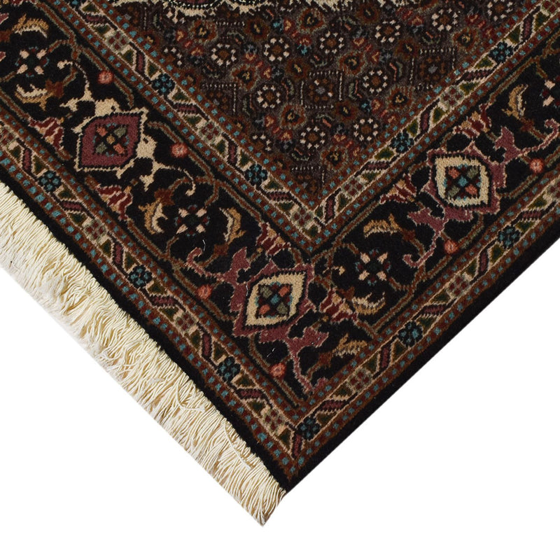 Alfombra Persa - Tabriz - Real - 200 x 153 cm - marrón oscuro