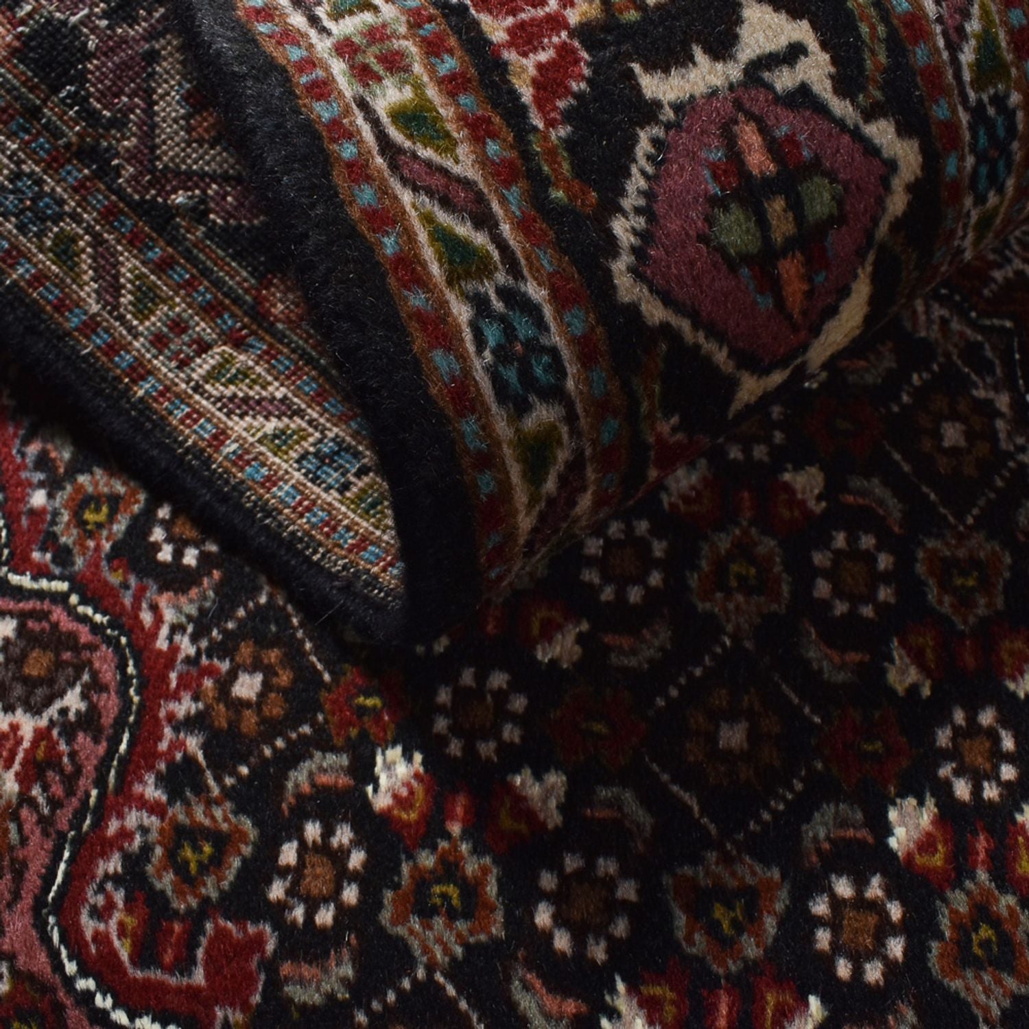 Alfombra Persa - Tabriz - Real - 200 x 153 cm - marrón oscuro