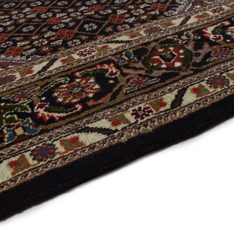 Alfombra Persa - Tabriz - Real - 210 x 152 cm - marrón oscuro