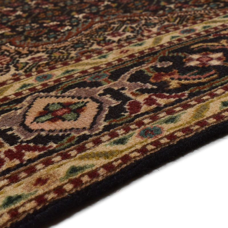 Alfombra Persa - Tabriz - Real - 203 x 148 cm - marrón oscuro