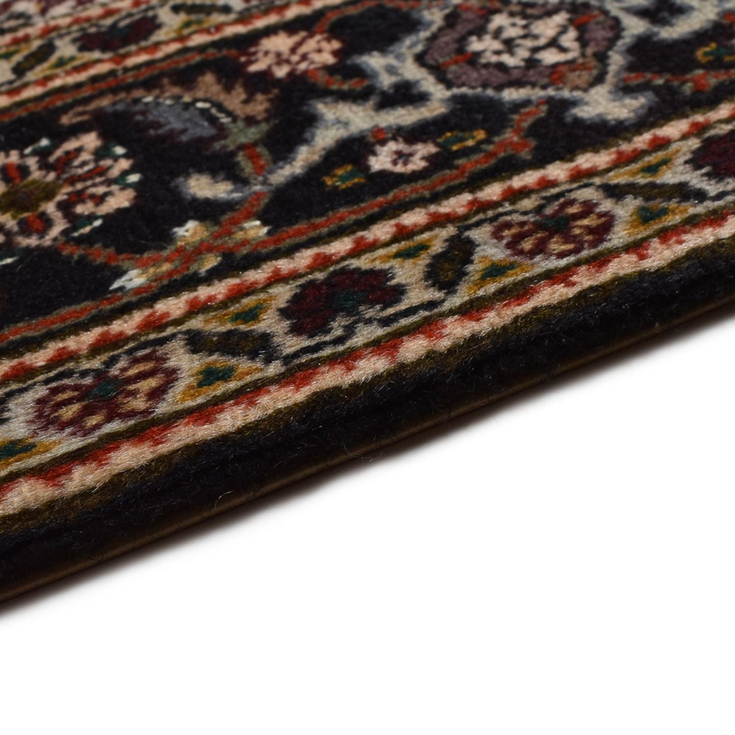 Alfombra Persa - Tabriz - Real - 192 x 153 cm - marrón oscuro