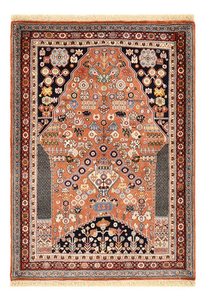 Alfombra Gabbeh - Persa Kashkuli - 160 x 112 cm - rojo claro