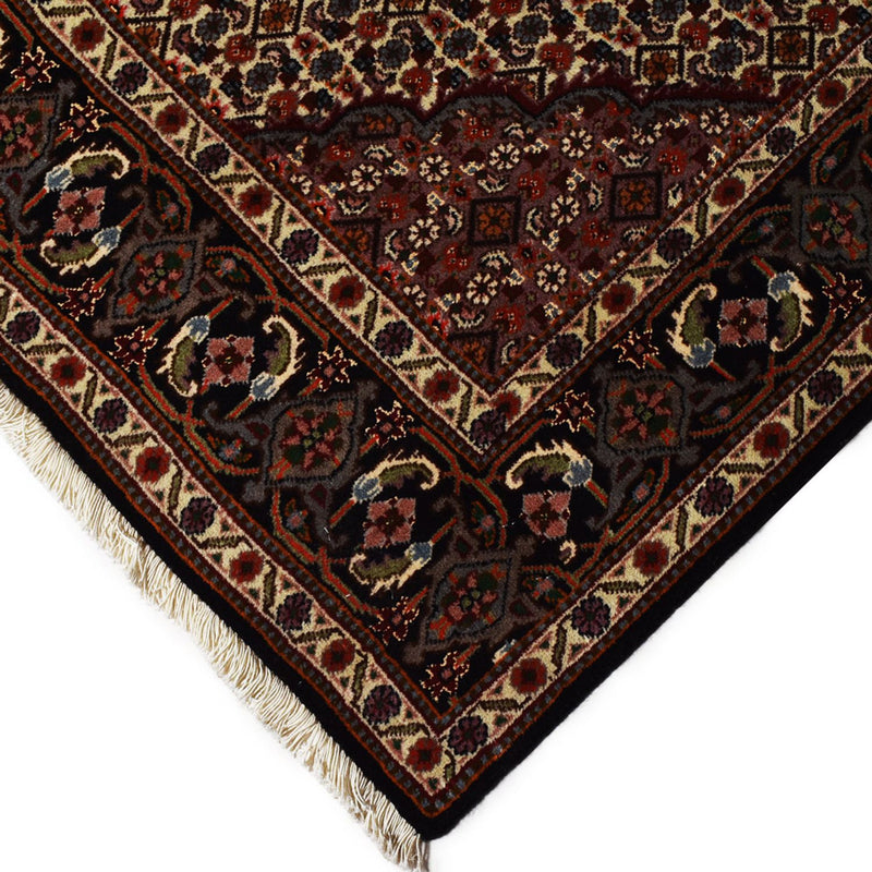 Alfombra Persa - Tabriz - Real - 200 x 152 cm - marrón oscuro