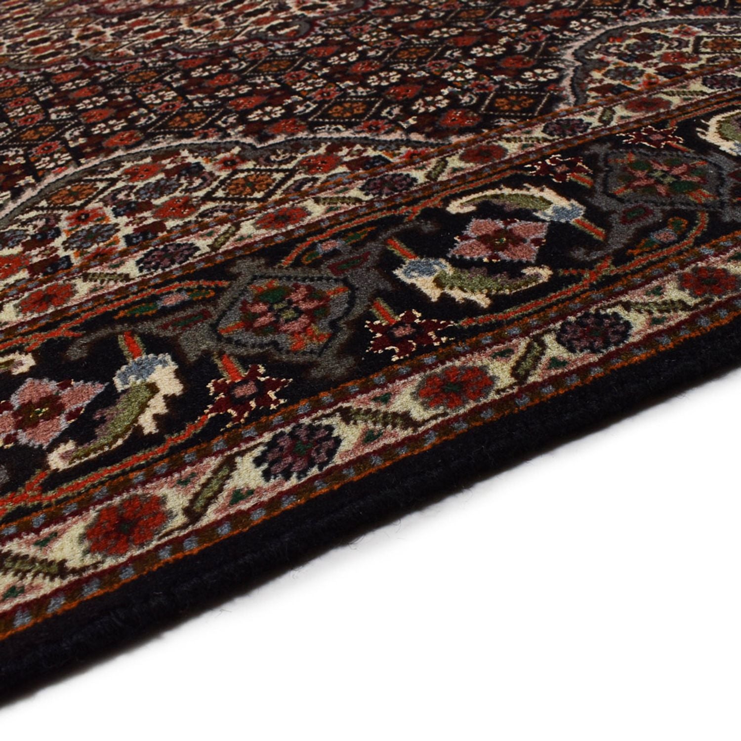 Alfombra Persa - Tabriz - Real - 200 x 152 cm - marrón oscuro