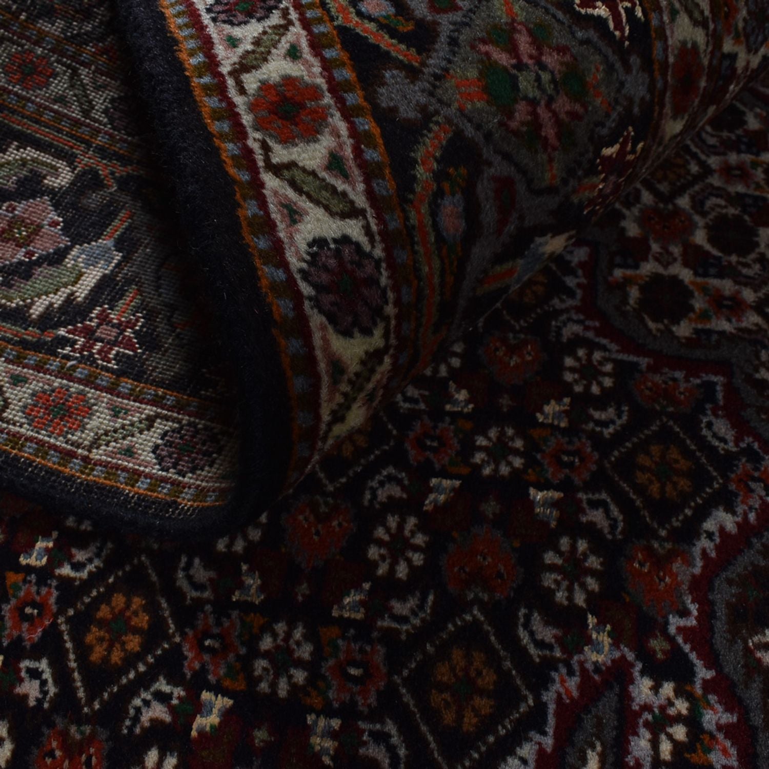 Alfombra Persa - Tabriz - Real - 200 x 152 cm - marrón oscuro