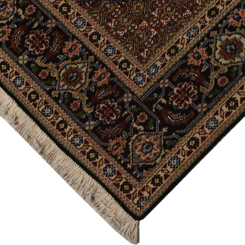 Alfombra Persa - Tabriz - Real - 202 x 150 cm - azul oscuro