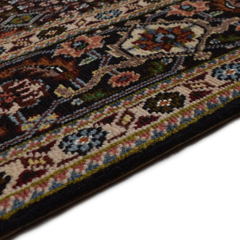 Alfombra Persa - Tabriz - Real - 202 x 150 cm - azul oscuro
