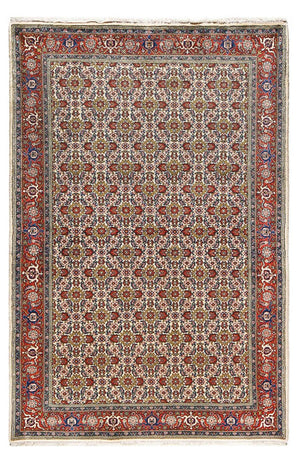 Alfombra Gabbeh - Persa Kashkuli - 209 x 140 cm - óxido