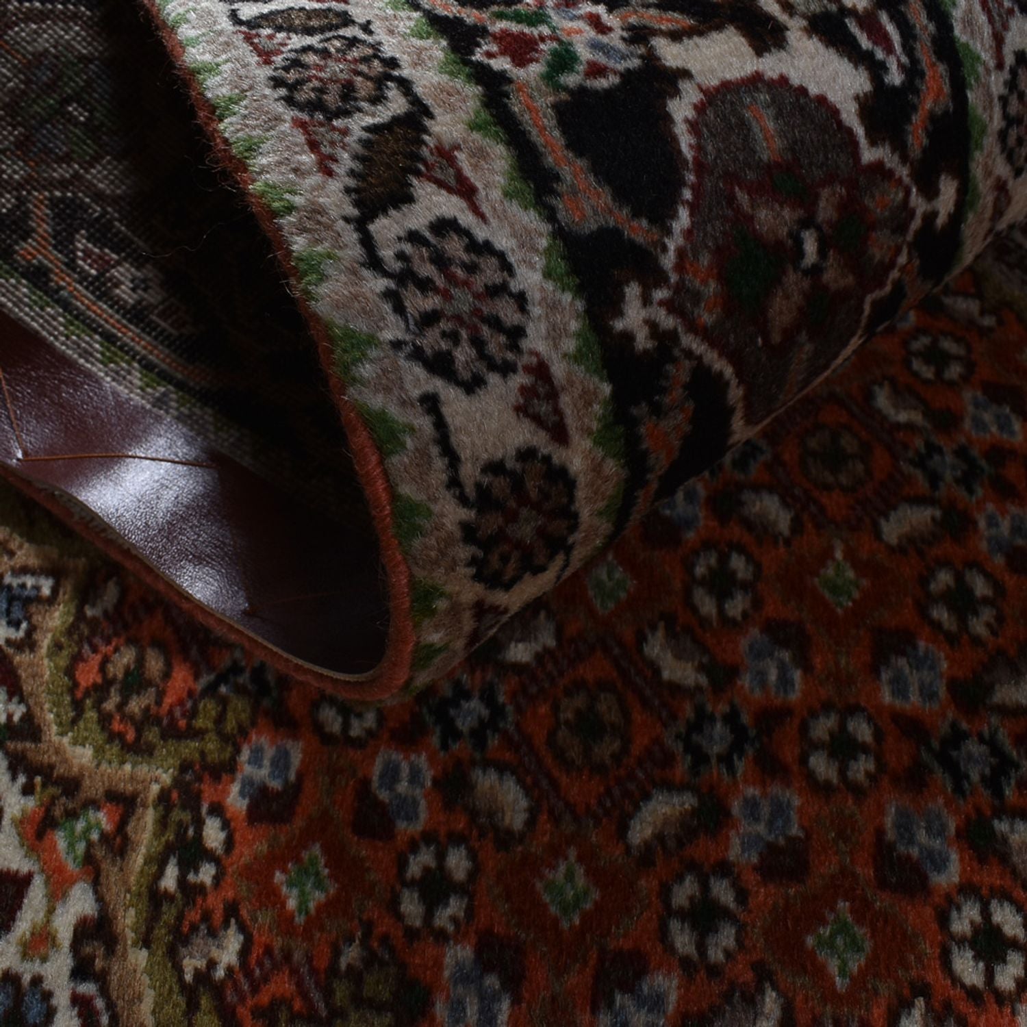 Alfombra Persa - Tabriz - Real - 206 x 150 cm - rojo