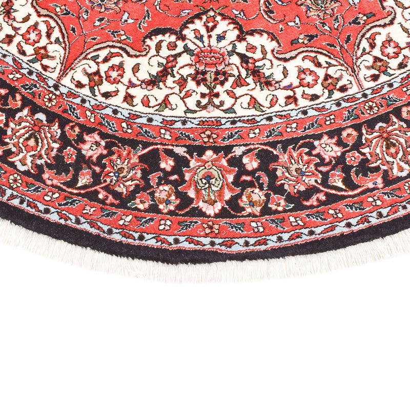 Alfombra persa - Bidjar redondo  - 150 x 150 cm - rojo