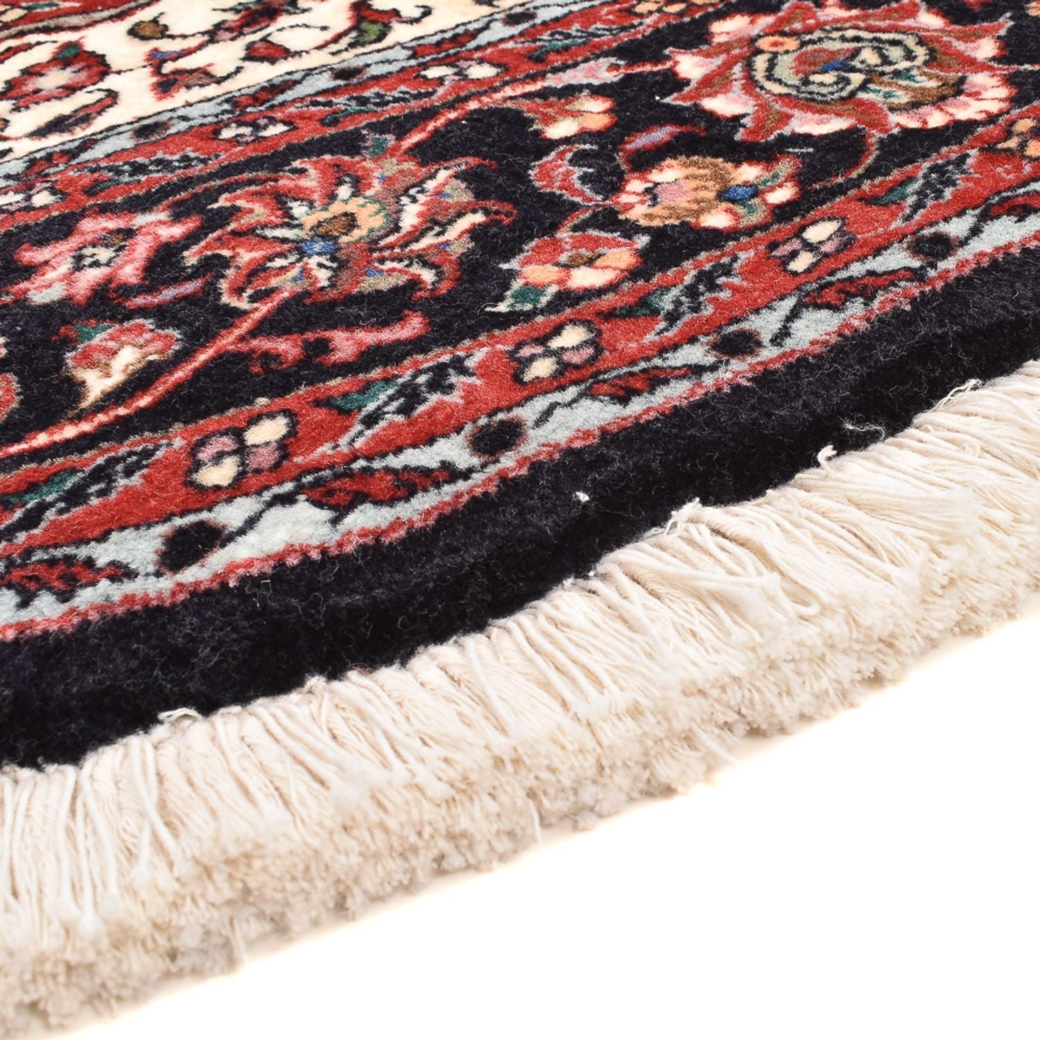Alfombra persa - Bidjar redondo  - 150 x 150 cm - rojo