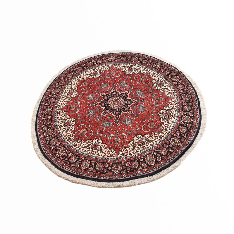 Alfombra persa - Bidjar redondo  - 150 x 150 cm - rojo