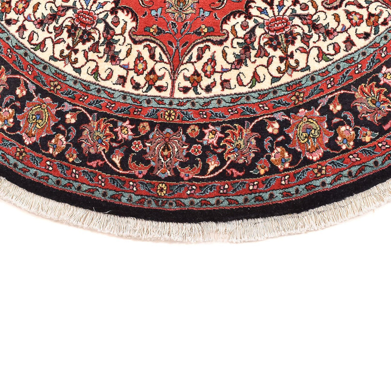 Alfombra persa - Bidjar redondo  - 150 x 150 cm - rojo