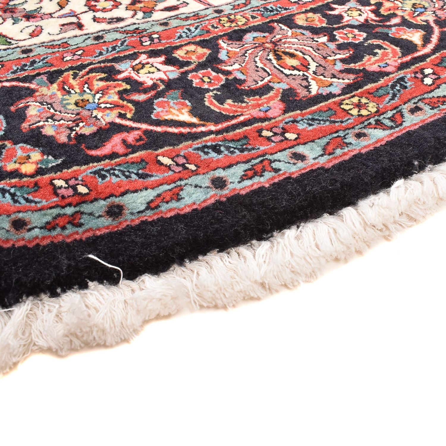 Alfombra persa - Bidjar redondo  - 150 x 150 cm - rojo