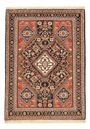 Alfombra Gabbeh - Persa Kashkuli - 158 x 110 cm - rojo claro