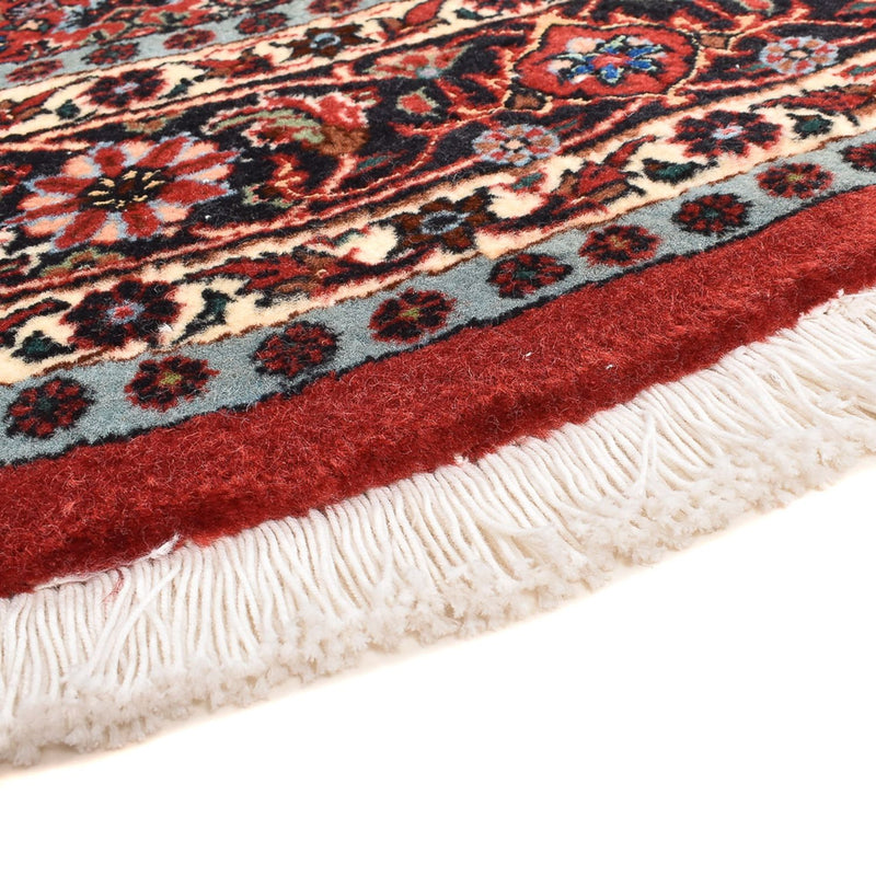 Alfombra persa - Bidjar redondo  - 150 x 150 cm - rojo oscuro