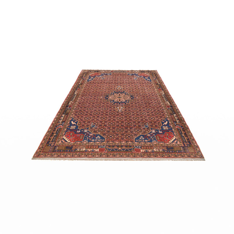 Alfombra persa - Nómada - 286 x 206 cm - rojo oscuro