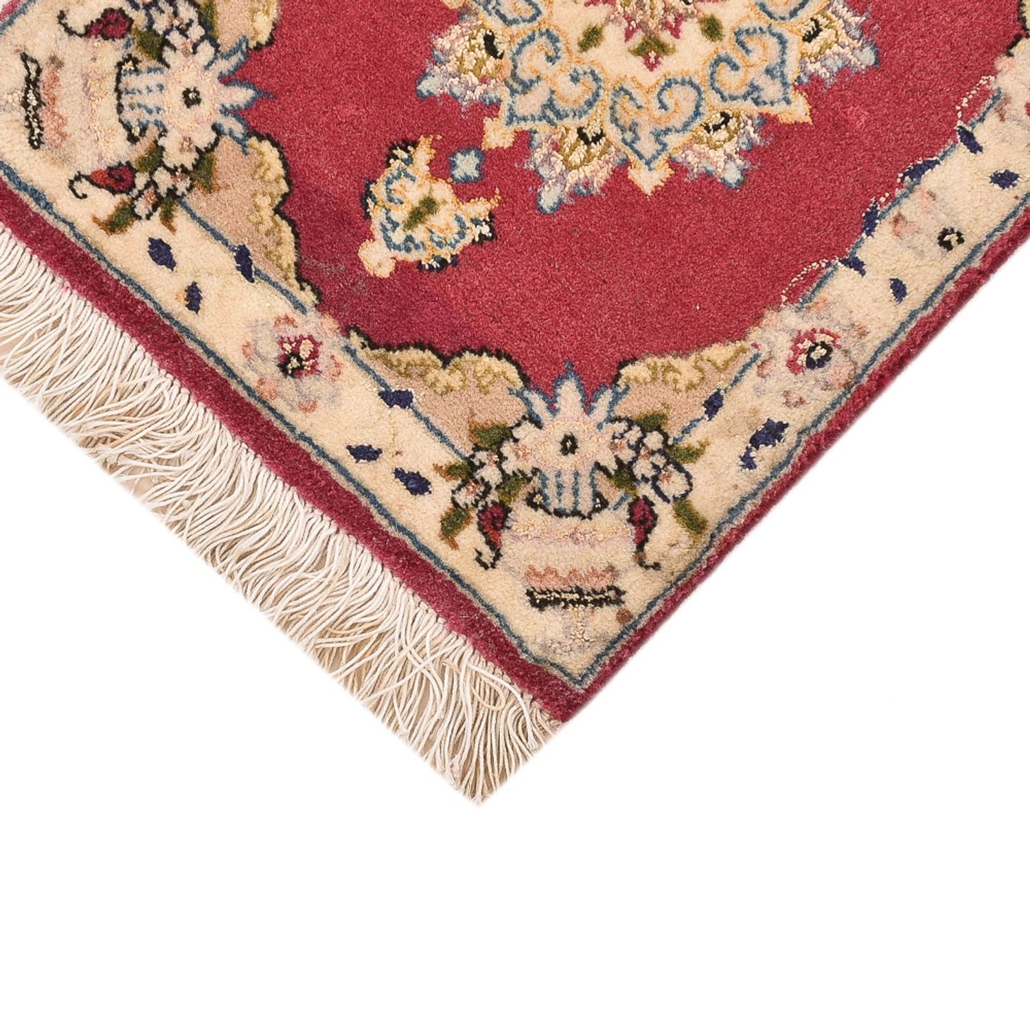 Alfombra Gabbeh - Persa Kashkuli - 40 x 40 cm - rojo
