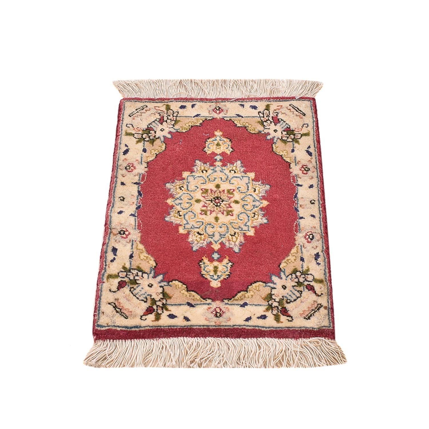 Alfombra Gabbeh - Persa Kashkuli - 40 x 40 cm - rojo