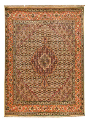 Alfombra Persa - Tabriz - Real - 205 x 150 cm - arena