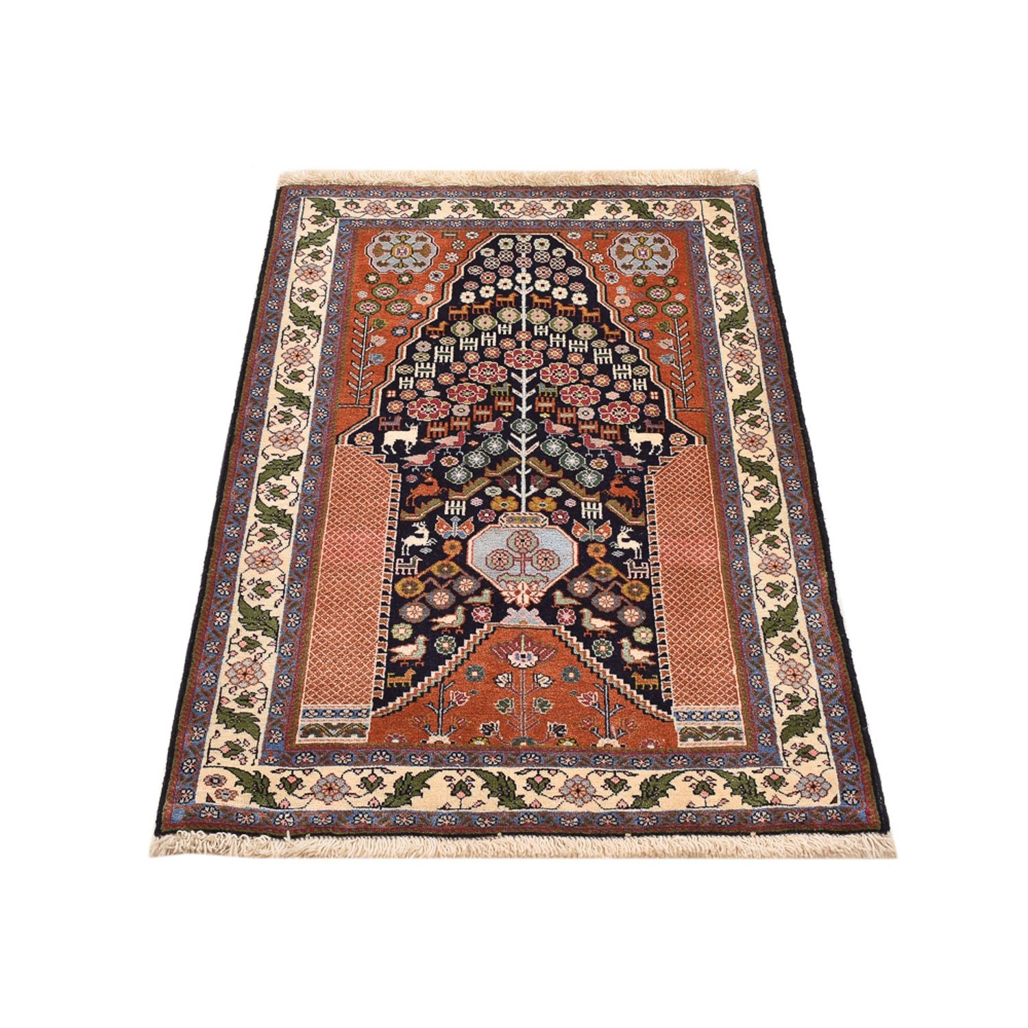 Alfombra Gabbeh - Persa Kashkuli - 118 x 81 cm - multicolor