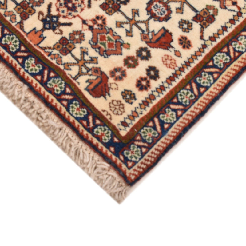 Alfombra Gabbeh - Persa Kashkuli - 60 x 40 cm - beige