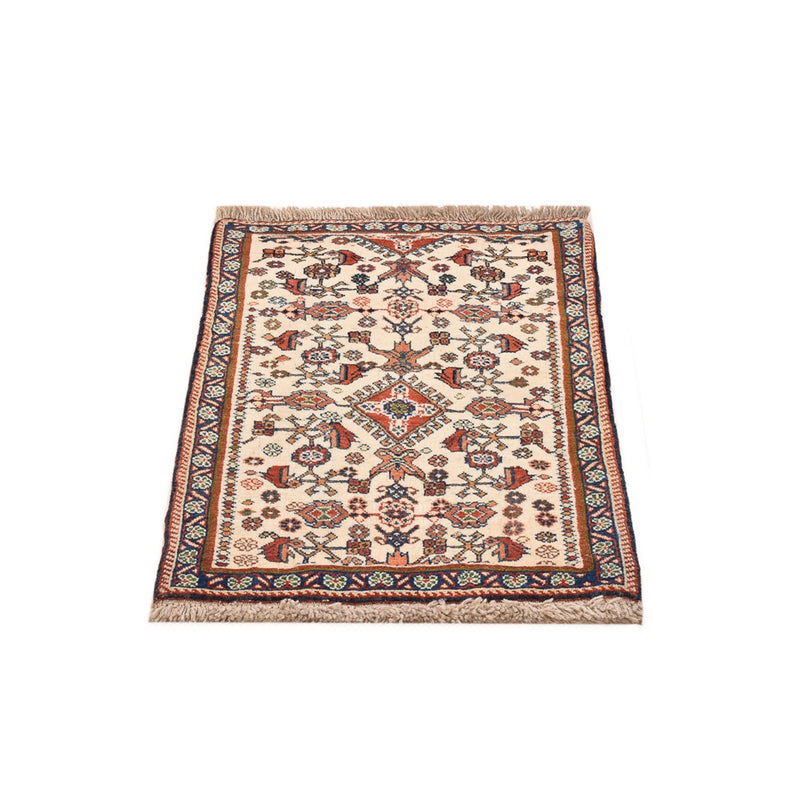 Alfombra Gabbeh - Persa Kashkuli - 60 x 40 cm - beige