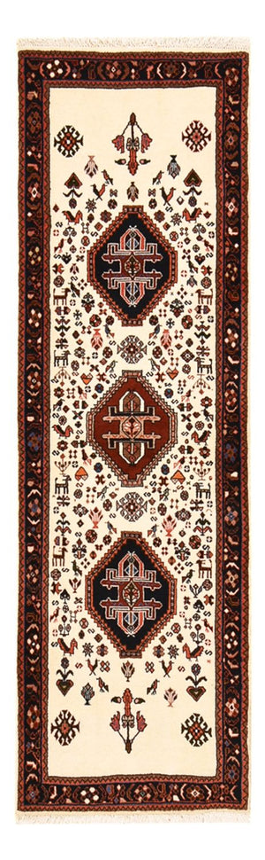 Alfombra de pasillo Alfombra Gabbeh - Persa Kashkuli - 205 x 65 cm - multicolor