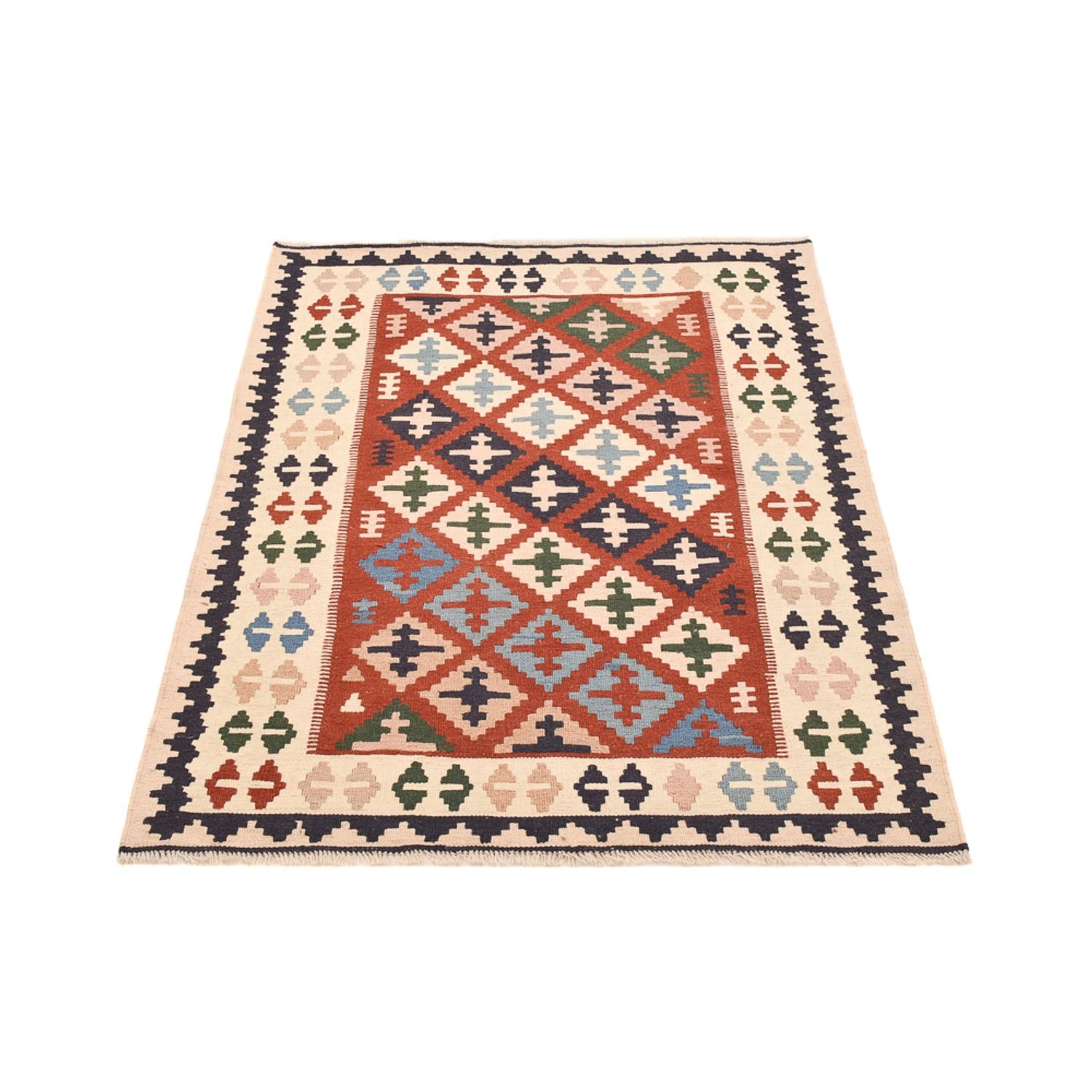 Alfombra Kelim - Oriental - 142 x 100 cm - multicolor