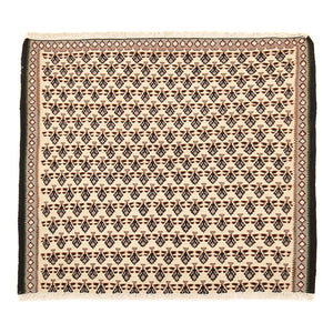 Alfombra Kelim - Oriental - 85 x 82 cm - crema