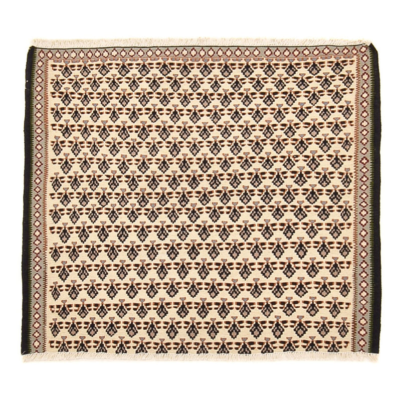 Alfombra Kelim - Oriental - 85 x 82 cm - crema